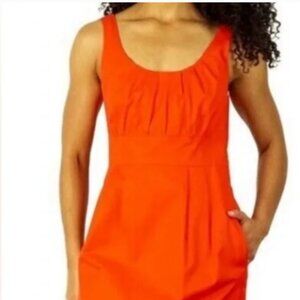 J. Crew Suiting Bright Orange Mini Dress Size 4